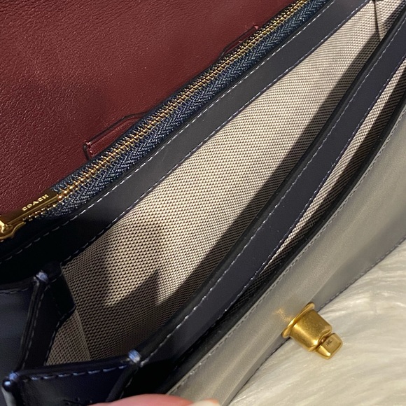 💰SOLD - 31070 - Coach Riley in Signature Canvas - Picture 9 of 14